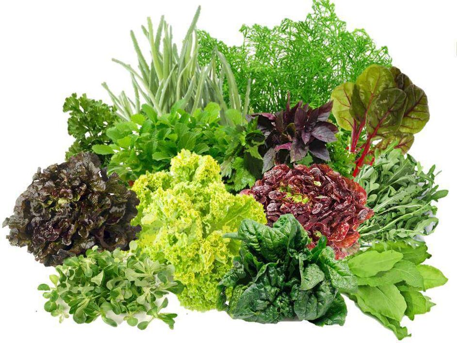 Including green vegetables in a man's diet will help get rid of erectile dysfunction. 